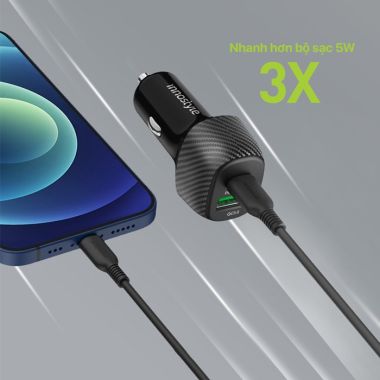 PowerOn Speed 38W Car Charger (Innostyle)
