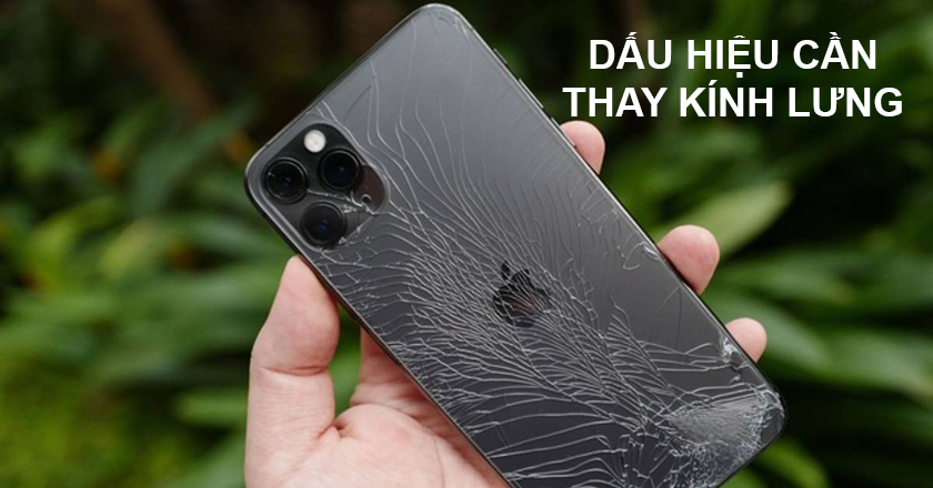 Bảng giá dịch vụ thay kính lưng iPhone